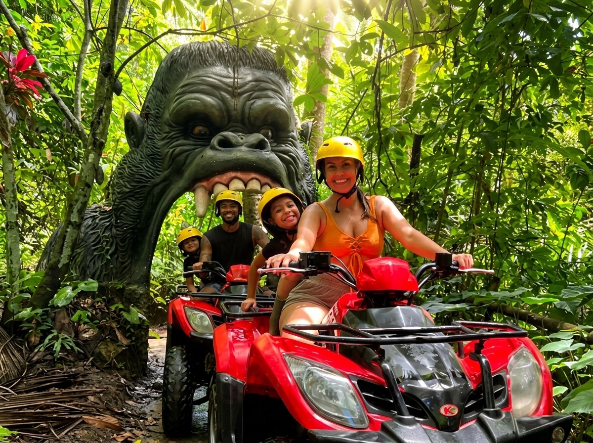 Bali ATV Quad Bike Ubud Tour in Ubud Bali