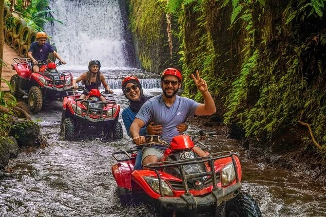Bali ATV Waterfall & Canyon Crossing: Splashing Through Ubud’s Hidden Cascade
