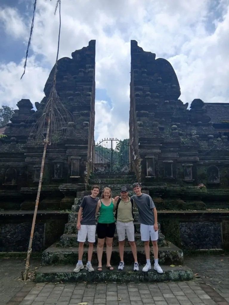 Inside a Traditional Balinese Compound: Cultural Highlights on Our Ubud Cycling Tour